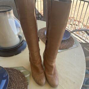 Sam Edelman Tan Knee Boots
